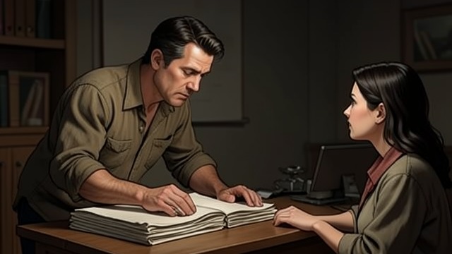 A Limited Mandate from "The Dry". A Limited Mandate A favor, not a case Falk agrees to review the Hadlers’ books for Barb, who suspects that debts may explain Luke’s behavior.