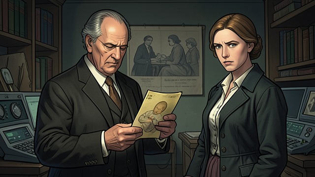 The Relationship Reconsidered from "The Dry". The Relationship Reconsidered An old photograph Falk sees Luke holding newborn Lachie in Gretchen’s album and confronts her about their history.