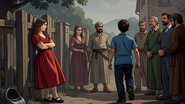 A Teenage Couple from "The Dry". A Teenage Couple Attraction and attention Luke’s confidence draws Gretchen into the circle around Aaron and Ellie.