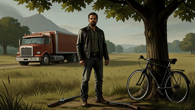 A Plan Built on Odds from "The Dry". A Plan Built on Odds Improvised calculation Whitlam designs a scheme using Luke’s truck, the school shotgun, and a bicycle hidden from cameras.