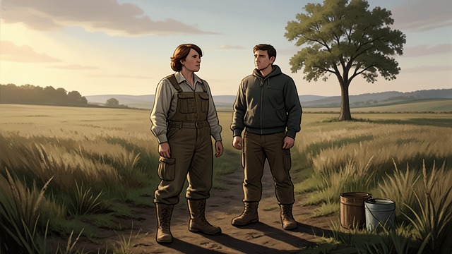 A Lie Finally Explained from "The Dry". A Lie Finally Explained The river secret emerges Gretchen explains that Luke was with her, not Falk, when Ellie came to the river.