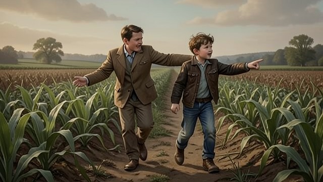 Childhood Companions from "The Dry". Childhood Companions A familiar alliance Aaron Falk and Luke Hadler grow up close, sharing games, farm life, and the Hadler home.