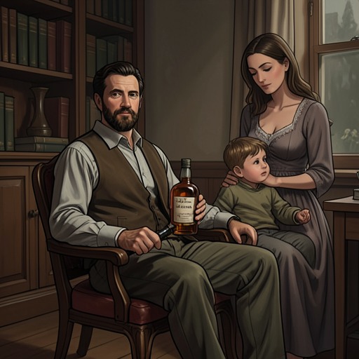 Mal Deacon’s Violence and Decline from "The Dry". This thread traces Mal Deacon’s domination of his family and neighbors, followed by the confusion that obscures his own crimes.