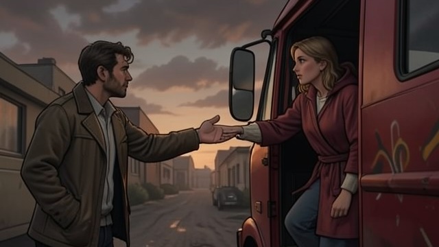 A Hand Offered in the Truck from "Dumplin'". A Hand Offered in the Truck Trust made physical Bo helps Willowdean climb into his truck and offers his hand.