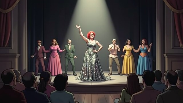The Show Begins from "Dumplin'". The Show Begins A new kind of performance The girls discover that Dolly Parton Night is a drag show.