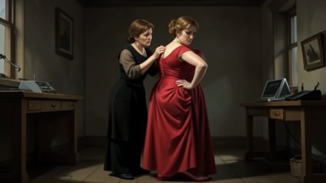 The Ill-Fitting Formal from "Dumplin'". The Ill-Fitting Formal A garment becomes a judgment Rosie finds and alters a red gown for Willowdean.
