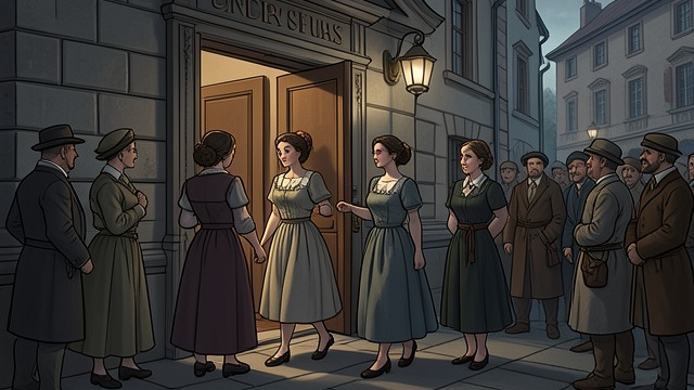 A Collective Entrance from "Dumplin'". A Collective Entrance Unusual applicants Willowdean, Millie, and Amanda enter together, followed by Hannah.