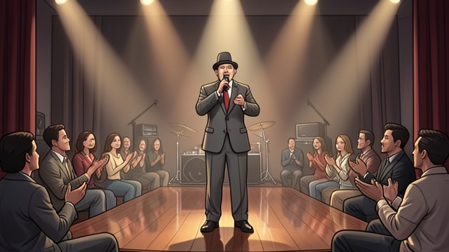 Lee’s Rendition from "Dumplin'". Lee’s Rendition A familiar song in a new setting Lee Wei performs “Jolene” at Dolly Parton Night, surrounded by an audience that responds with recognition.