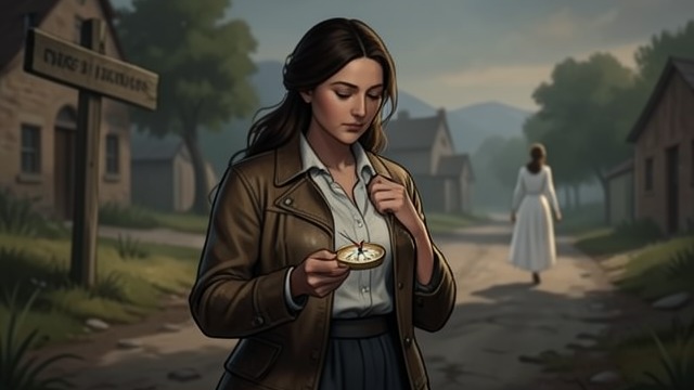 A Guide Who Is No Longer Here from "Dumplin'". A Guide Who Is No Longer Here Decisions without consultation Willowdean cannot ask Lucy whether to compete, reconcile with Ellen, or trust Bo.
