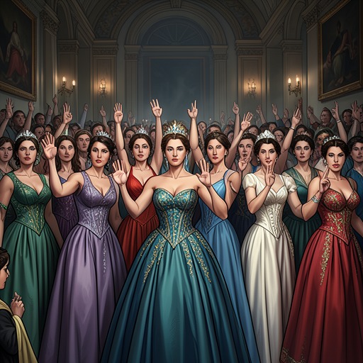 The Pageant as a Revolution of Presence from "Dumplin'". The contestants’ act of showing up reframes revolution as a demand for participation rather than a promise that the institution will immediately reward them.