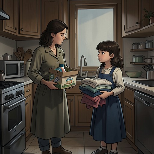 Rosie and Willowdean Learn to Meet from "Dumplin'". Willowdean and her mother move from years of body-focused criticism and grief-driven arguments toward a tentative partnership built through practical care.