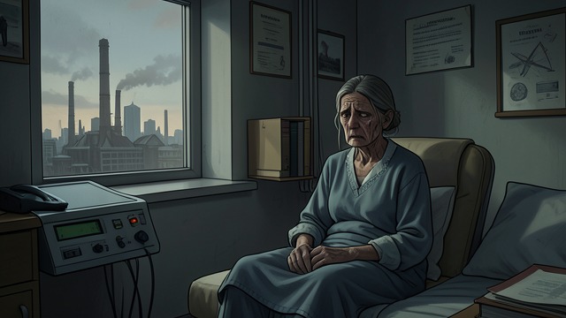 Leyna’s Condition from "Munich". The Human Cost A Journey to the Nursing Home Hartmann takes Legat to see Leyna, damaged after persecution and confinement.