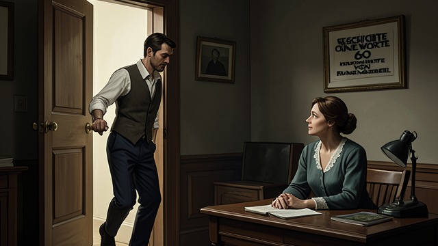A Promise Interrupted from "Munich". Work Takes Him Away The Call from Downing Street Legat leaves the meal when the crisis demands his return.