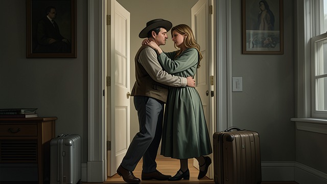 A Possible New Start from "Munich". Home After Munich Reunion and Restraint Pamela embraces Legat when he returns, but he says he will sleep at his club rather than stay.