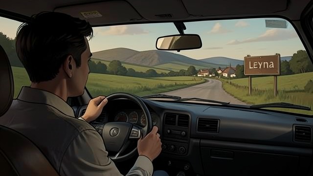 The Final Drive from "Munich". A Return to the Past The Road to Leyna Hartmann drives Legat through familiar Bavarian country to visit their former friend.