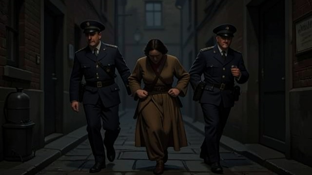 Arrest in Berlin from "Munich". The Cost of Exposure Gestapo Intervention Hartmann learns that Frau Winter has been taken by the Gestapo.