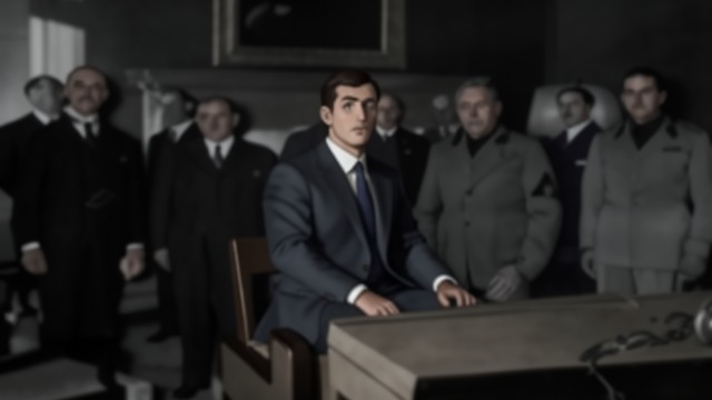 The Copy Reaches Legat from "Munich". The Plan Delivered A Mysterious Visitor The directive is left at Legat’s home without an accompanying message.