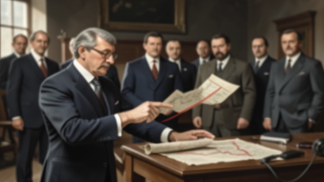 The Czech Representatives from "Munich". The Deal Explained A Map of Loss Wilson presents the Czechs with the proposed territorial transfer and urges acceptance.