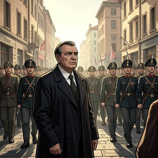 The Power of Unreason from "Munich". The characters confront political choices that are not governed by evidence and logic alone, but by fear, vanity, resentment and ideological fixation.