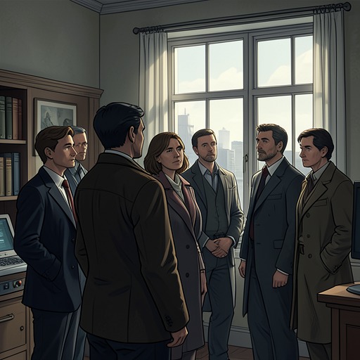 The Burden of Being an Observer from "Munich". The novel places its civil servants and witnesses close to consequential decisions while repeatedly denying them the power to determine outcomes.