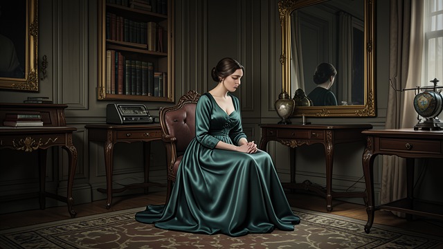 A Secluded Life from "A Woman of Substance". A Secluded Life A World of Her Own Adele lives amid expensive furnishings but remains isolated from the people around her.