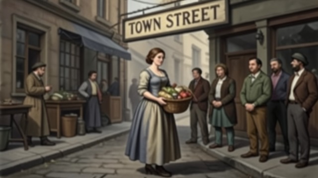 A Businesswoman in Public from "A Woman of Substance". A Businesswoman in Public Challenging Expectations Emma rents and expands shops on Town Street in a period when women’s commercial authority is unusual.
