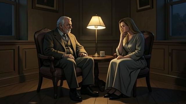 A Late-Life Partnership from "A Woman of Substance". A Late-Life Partnership Companionship Sustained Adam and Olivia remain close, and she is the person who can share his worries about family and business.