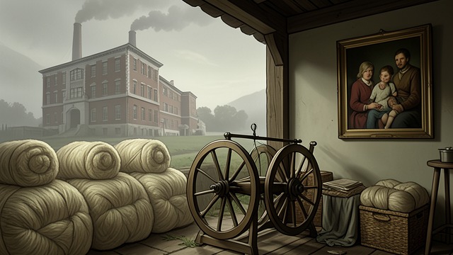 Land and Cloth from "A Woman of Substance". Land and Cloth A Family Built on Property The Fairleys trace their status to land grants and their later prosperity to wool and cloth.