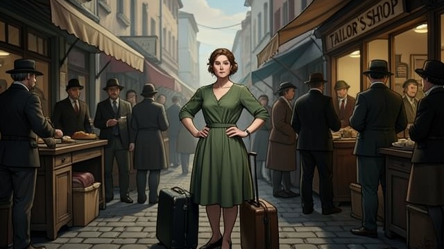 The First Shop from "A Woman of Substance". The First Shop Starting Alone Emma leaves Fairley and reaches Leeds with little money, a suitcase, and a determination not to return defeated.