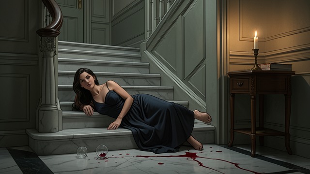 An Untimely Death from "A Woman of Substance". An Untimely Death Found After the Fall Adele is discovered dead at the foot of Fairley Hall’s staircase.