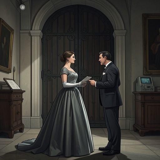Inheritance, Legitimacy, and Belonging from "A Woman of Substance". This thread follows how legal names, biological parentage, and chosen family shape belonging across the Harte, Fairley, and McGill generations.