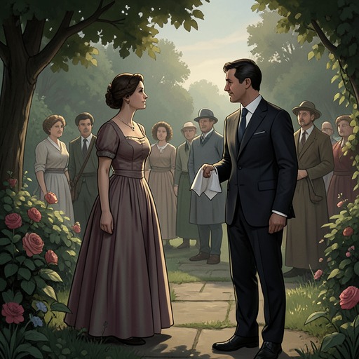 Emma’s Path to Marriage with Arthur Ainsley from "A Woman of Substance". This thread traces Emma’s decision to marry Arthur Ainsley for stability and social protection, and the growing failures of their union.