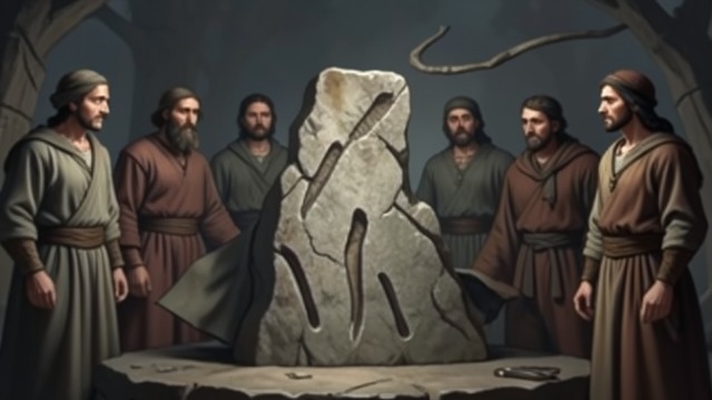 Demonic Interpretations from "The Forgiven". Fossils as Unearthly Forms Some local people interpret the strange shapes of fossils as remains of demons or beings outside the created world.