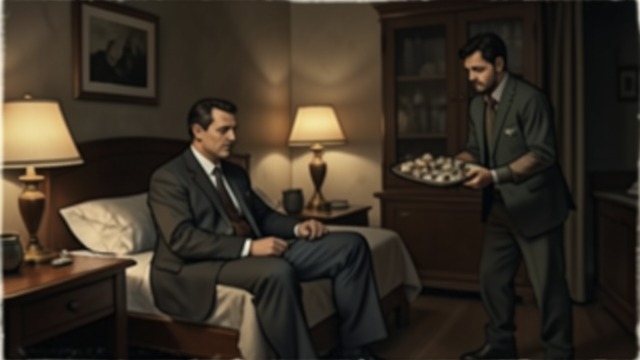 The Night at Erfoud from "The Forgiven". A Pause in Transit The group stops at the Hotel Tafilalet in Erfoud, where David is given a room apart from the others.