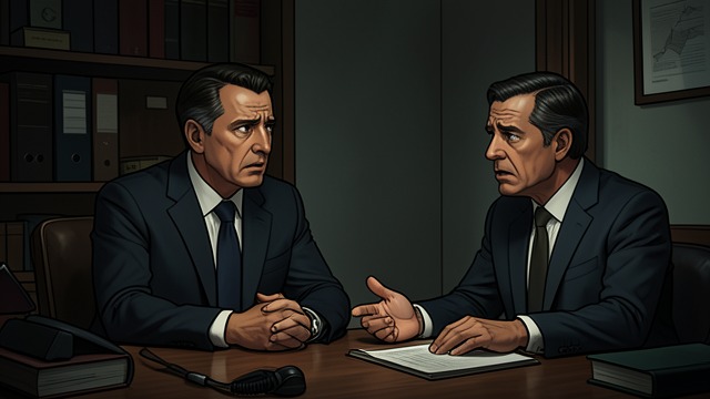 The Father’s Investigation from "The Forgiven". Listening to Ismael Abdellah asks Ismael what happened before and after the collision.