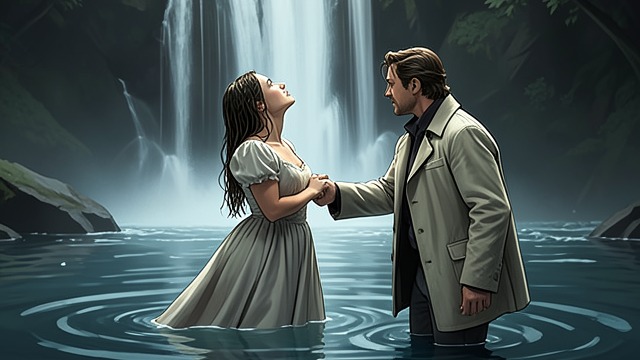 Water and Desire from "The Forgiven". A Shared Excursion Jo joins Tom Day and the guests on a picnic to Hadda waterfall.