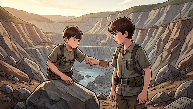 A Childhood Friendship from "The Forgiven". Shared Origins Driss and Ismael have known one another since they were boys and worked around the same quarry economy.
