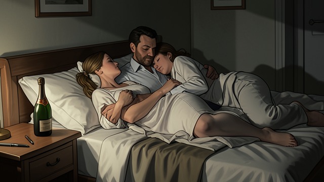 The Night Together from "The Forgiven". A Crossing of Boundaries Jo and Tom Day leave the crowded party and go to his cottage.