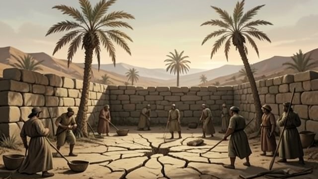 A Vanishing Oasis from "The Forgiven". A Landscape in Decline The villages around Tafal’aalt face failing trees, encroaching desert, and shrinking opportunities.