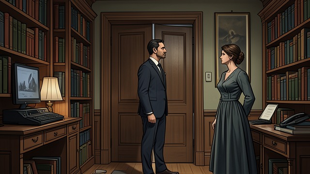 A Host Left with Questions from "The Forgiven". The Weekend Ends Richard watches the Hennigers leave and returns to the library with Dally.