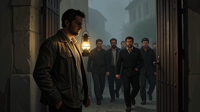 The Warning About the Family from "The Forgiven". Local Knowledge Offered Hamid warns Richard that the arriving men from Tafal’aalt may seek compensation.
