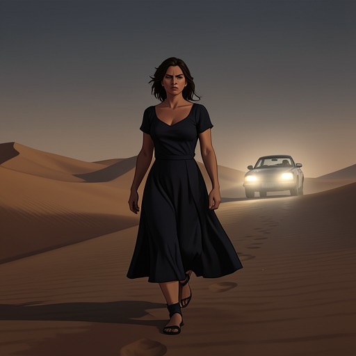 Jo’s New Independence from "The Forgiven". This flow follows Jo from marital exhaustion through a reckless night and a changed sense of self toward a future she can no longer assume will include David.
