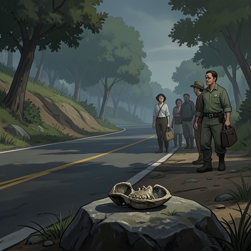 The Fossil Trade and Its Costs from "The Forgiven". This flow follows fossils from children’s labor and local exchange into wealthy visitors’ collections, where the same objects carry radically different…