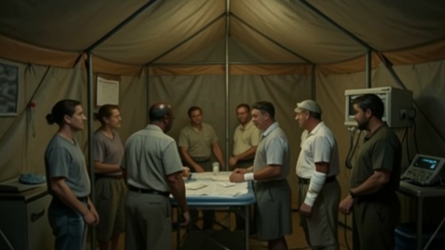 Remote Area Medical from "Dopesick". Remote Area Medical A temporary clinic at scale Remote Area Medical brought volunteer clinicians to the Wise County fairgrounds, where people camped and waited…