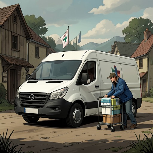 The Appalachian Health Wagon from "Dopesick". This thread follows Teresa Gardner Tyson and rural health workers as they provide care in communities underserved by insurance and treatment systems.