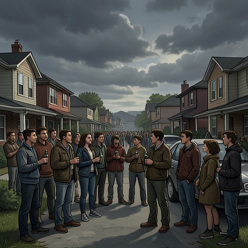 The Hidden Valley Circle from "Dopesick". This thread follows the interconnected young people in Roanoke County whose shared drug use, deaths, and family networks made the suburban epidemic visible.
