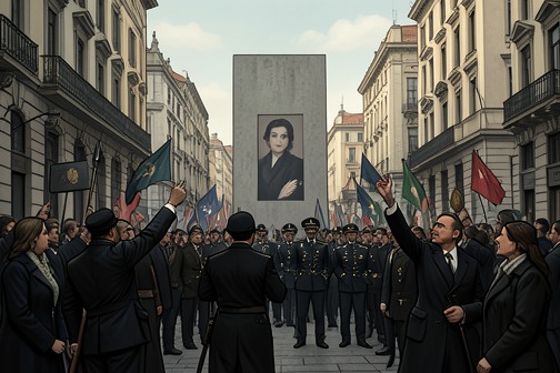 Peronist mass rally of August 22, 1951 from "The Disappearance of Josef Mengele". The Peronist mass rally of August 22, 1951, turned a planned announcement of candidacies into a public confrontation over Eva Perón’s political future.