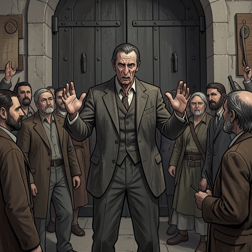 Eichmann’s Rise and Exposure from "The Disappearance of Josef Mengele". This flow follows Adolf Eichmann’s attempt to restore his public standing through denial, the failure of that project, and his capture and execution.
