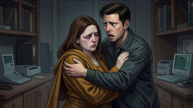 Claiming Her Grief from "West Side Story". Claiming Her Grief Conflicting Losses Maria learns that Tony Wyzek has killed Bernardo, her brother, and strikes Tony in anguish before holding him.