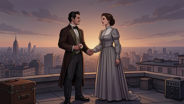 The Rooftop's Private Language from "West Side Story". The Rooftop's Private Language Intimacy Beyond Words Tony Wyzek and Maria Nunez exchange love across differences of family and language.
